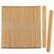 CraftySticks Colored Wood Craft Sticks 4.5 Inch, Red Orange Yellow Green Blue Purple White Black Pink Brown Popsicle Sticks